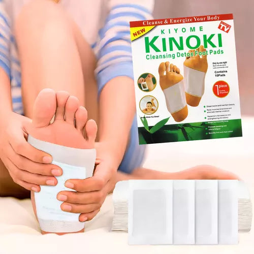 Parches desintoxicantes KINOKI para pies - CAJA X10